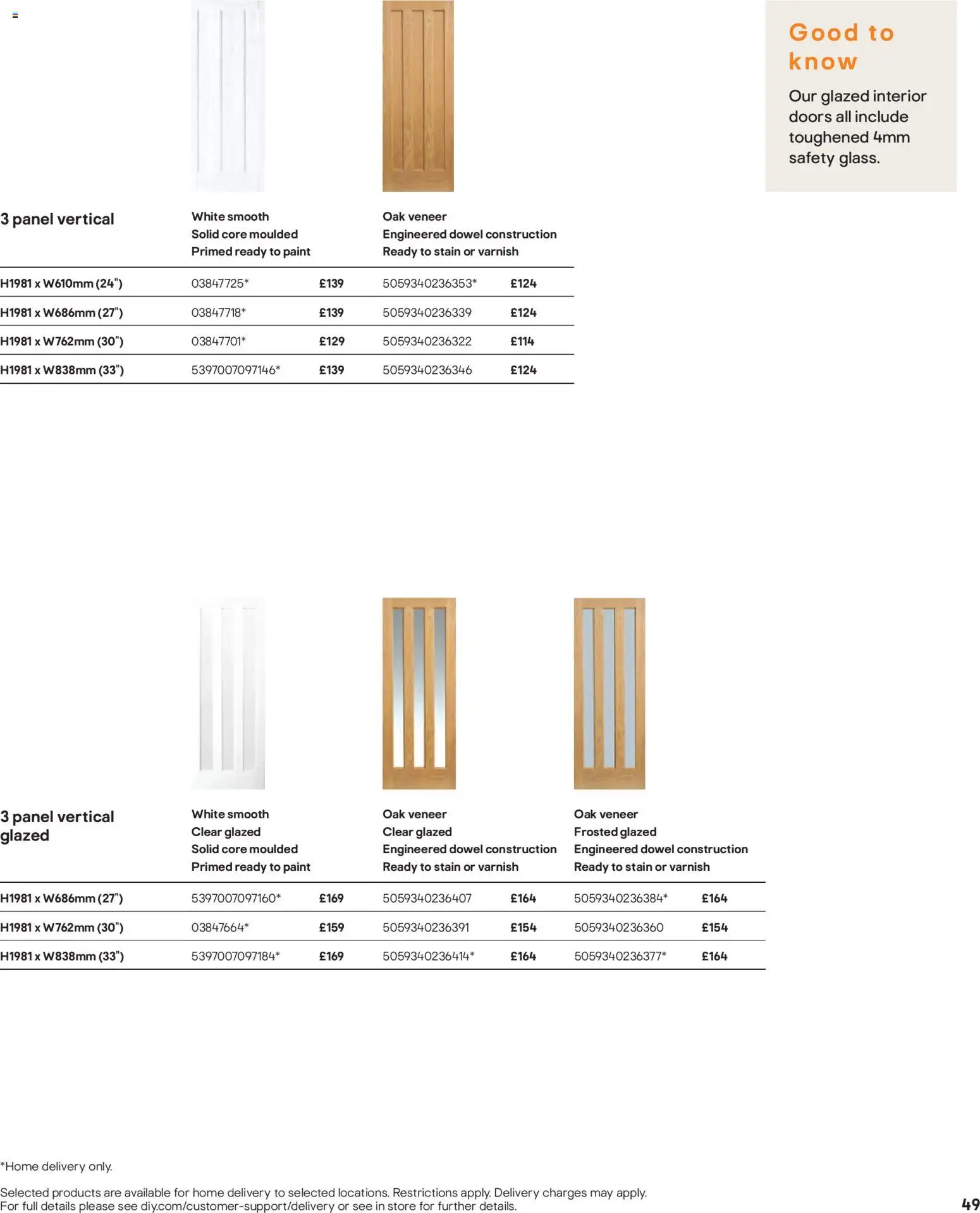 {H1} | Page: 49 | Products: Paint, Doors, Interior doors