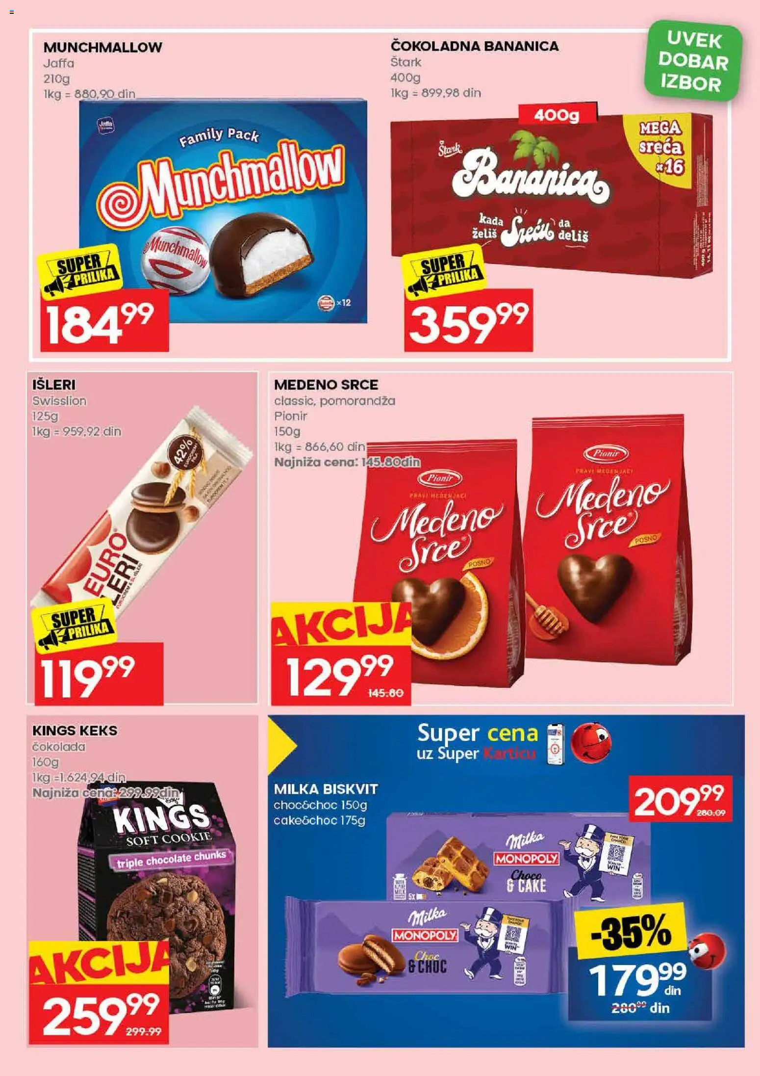 Idea katalog - važi od 31.08.2026 | Strana: 43 | Proizvode: Milka, Keks, Pomorandza, Čokolada