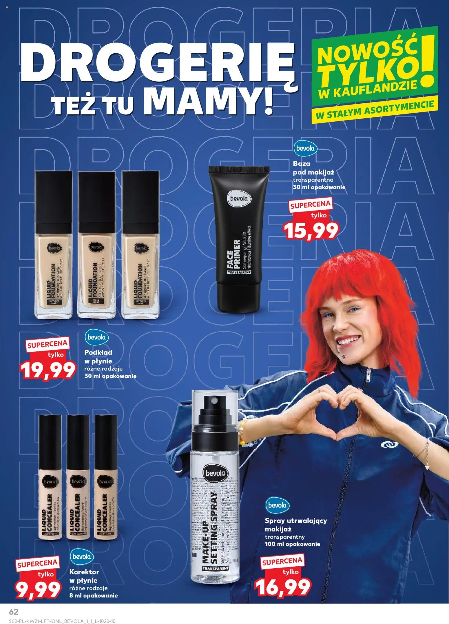 Kaufland gazetka od 21.05.2026 | Strona: 62 | Produkty: Makijaż, Korektor