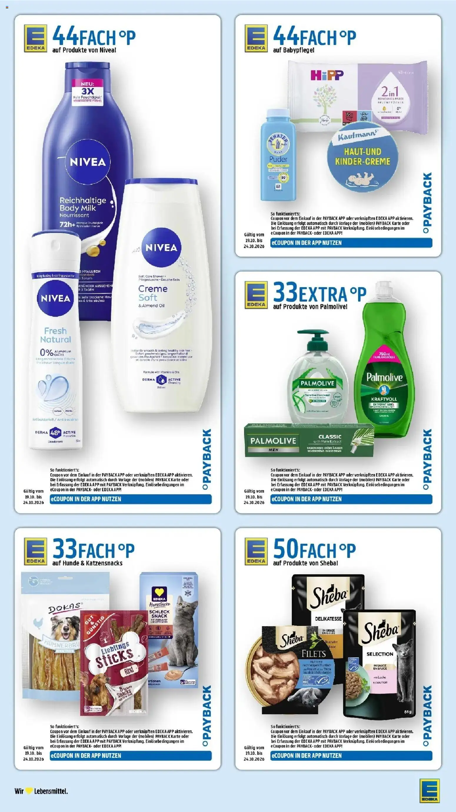 Edeka Prospekt Eppstein (ab 19.10.2026) » Angebote Online | Seite: 45 | Produkte: Thunfisch, Puder, Deodorant, Lachs