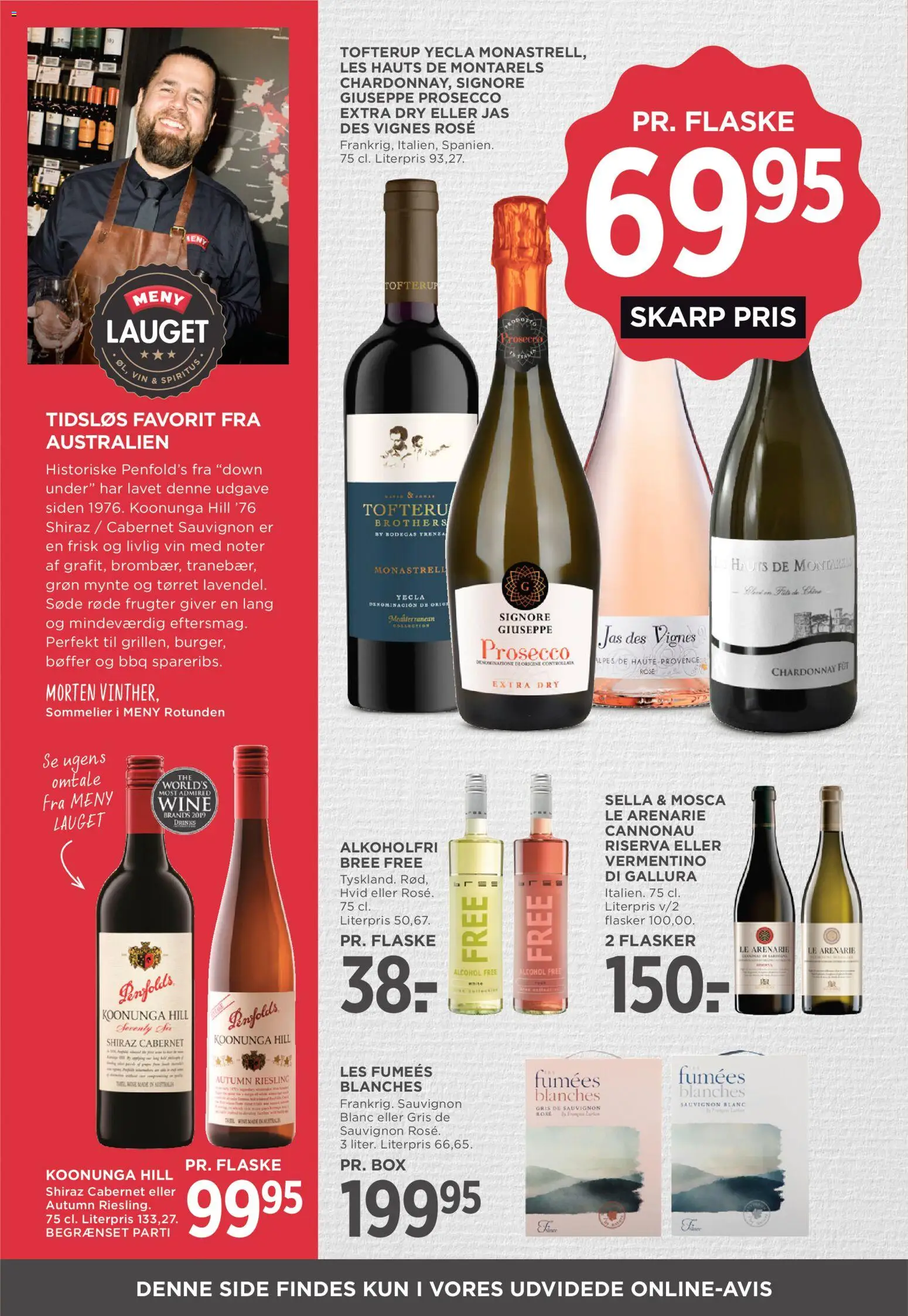 Meny tilbudsavis – gyldig fra 14/08/2026 | Side: 27 | Produkter: Vin, Bøffer, Mynte