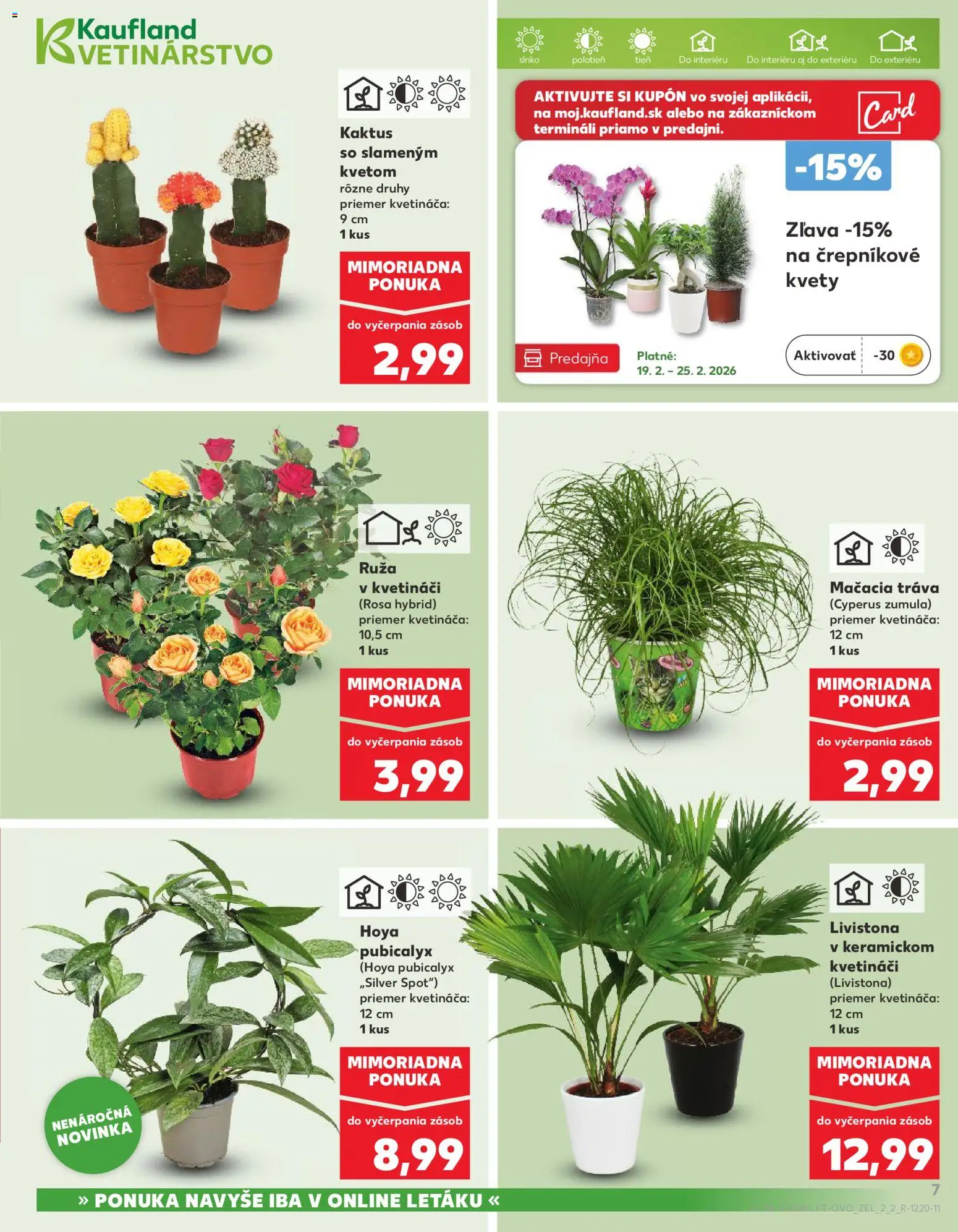 Kaufland SK akciós ujság - amely érvényes a következő dátumtól: 2026.02.19. | Oldal: 7 | Termékek: Só