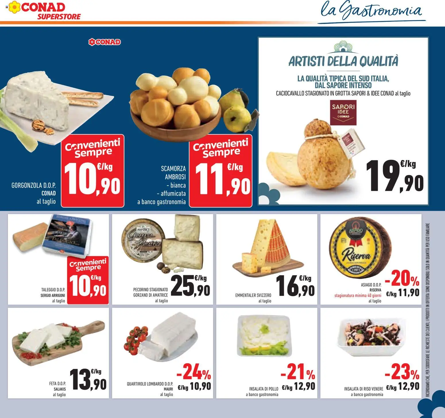 Volantino Conad del 15/07/2026 | Pagina: 13 | Prodotti: Riso, Insalata, Insalata di riso, Emmental