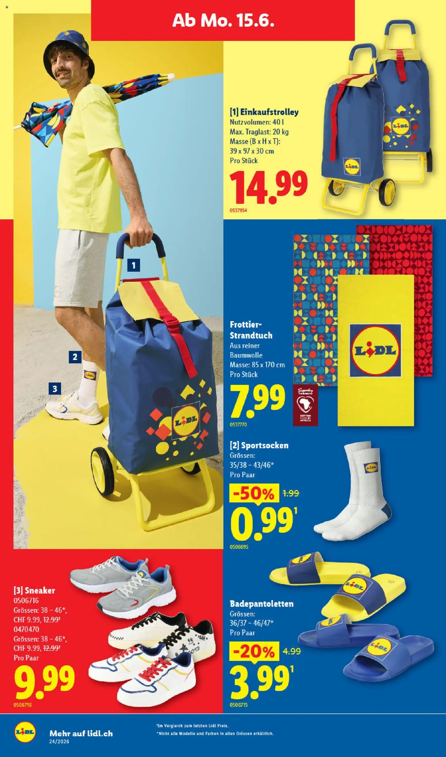 Lidl aktionen – gültig ab 11.06.2026 | Seite: 36 | Produkte: Strandtuch