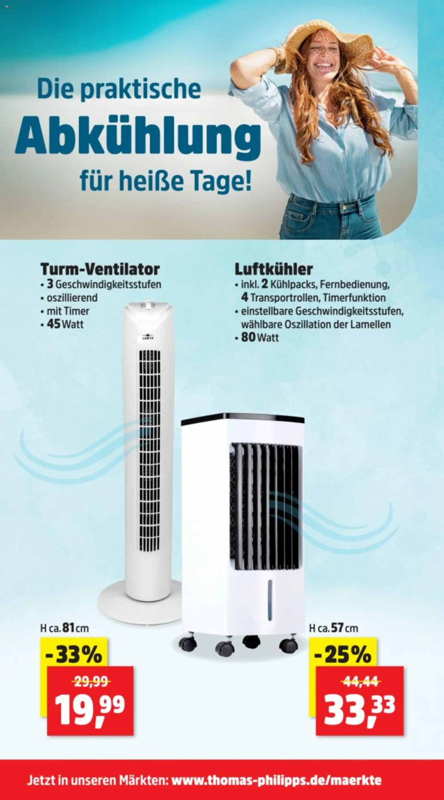 Thomas Philipps Prospekt – gültig ab 26.05.2026 | Seite: 20 | Produkte: Turmventilator