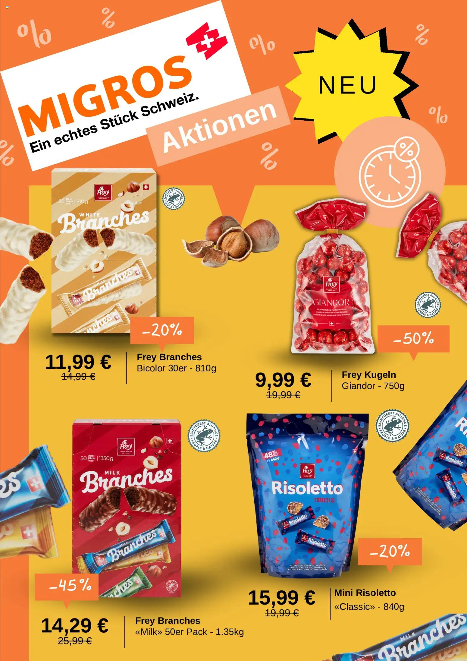 Migros Prospekt – gültig ab 25.08.2026 | Seite: 1