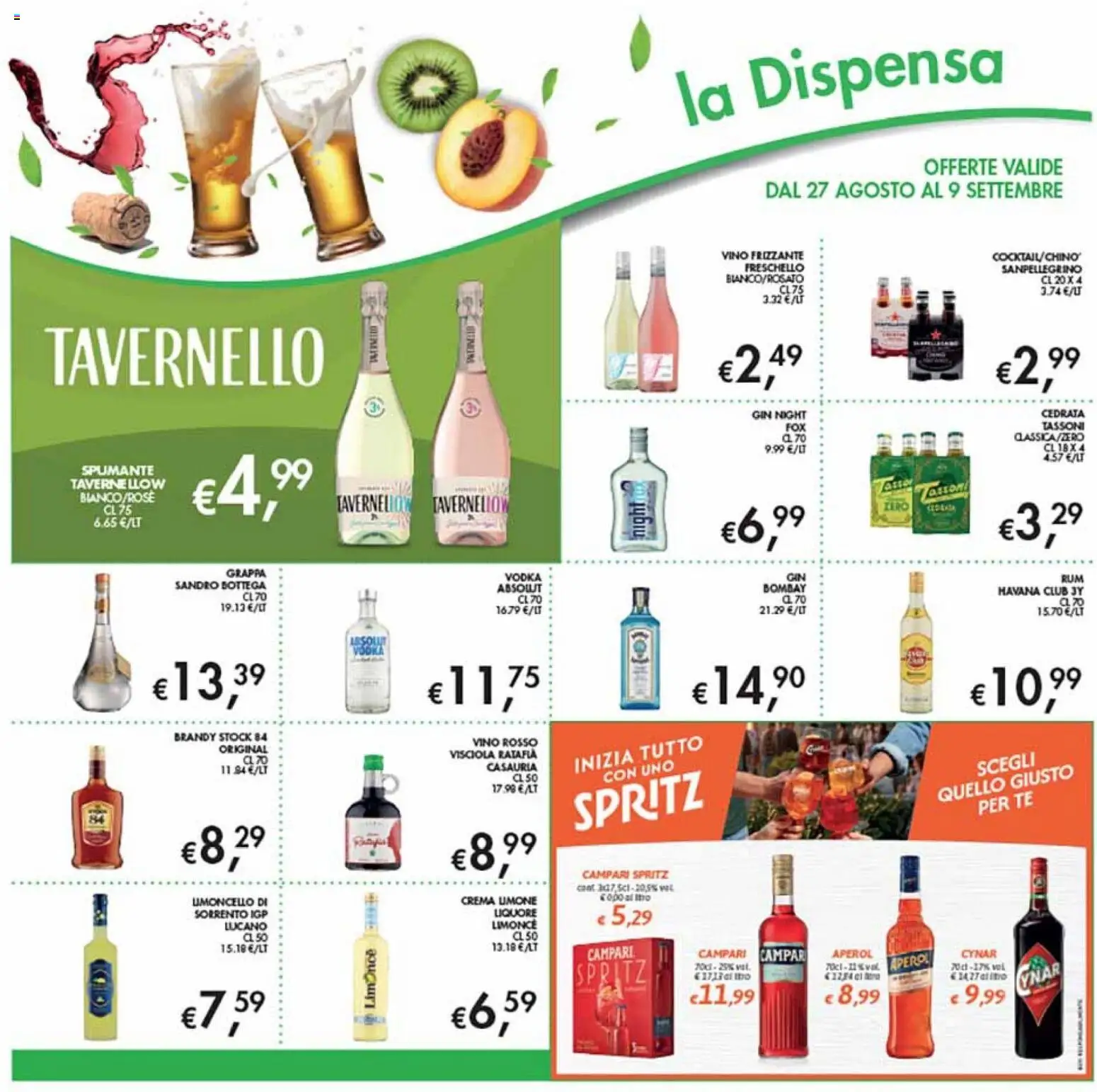 Volantino Coal del 27/08/2026 | Pagina: 14 | Prodotti: Spumante, Havana, Havana Club, Brandy