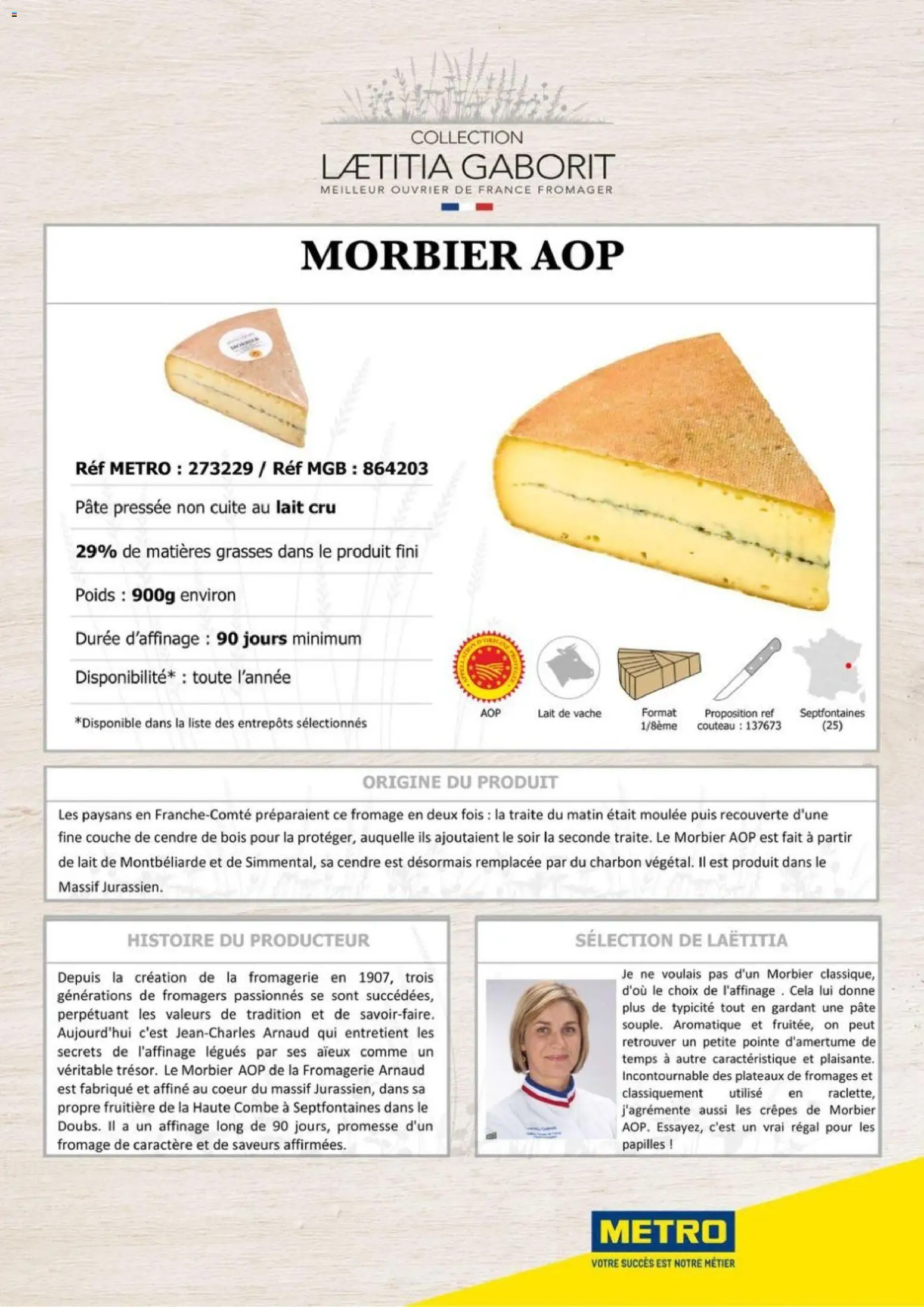 {H1} | Page: 12 | Produits: Morbier aop, Morbier, Fromage, Pâte