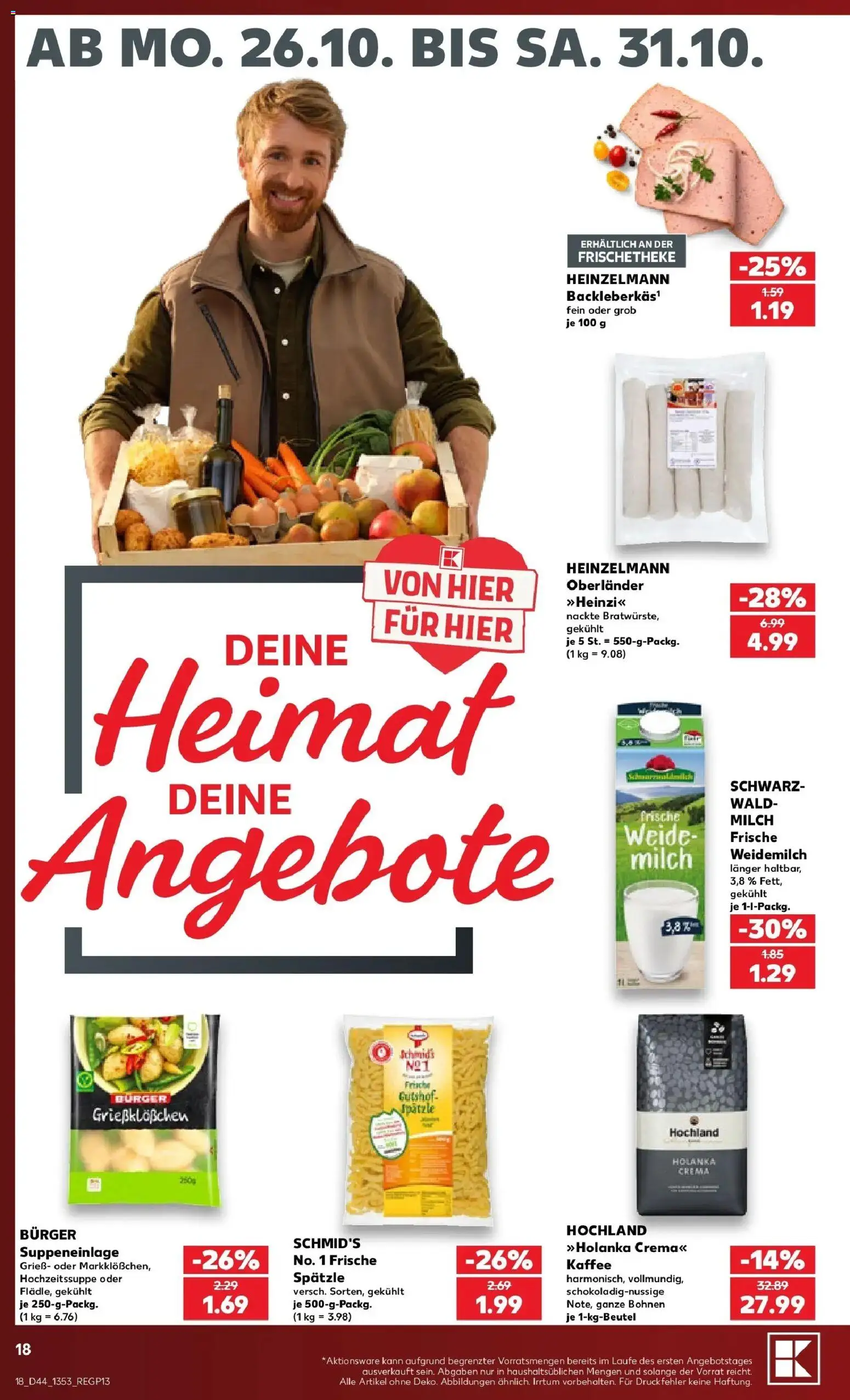 Prospekt Kaufland ab 26.10.2026 » Angebote Online zum Blättern | Seite: 22