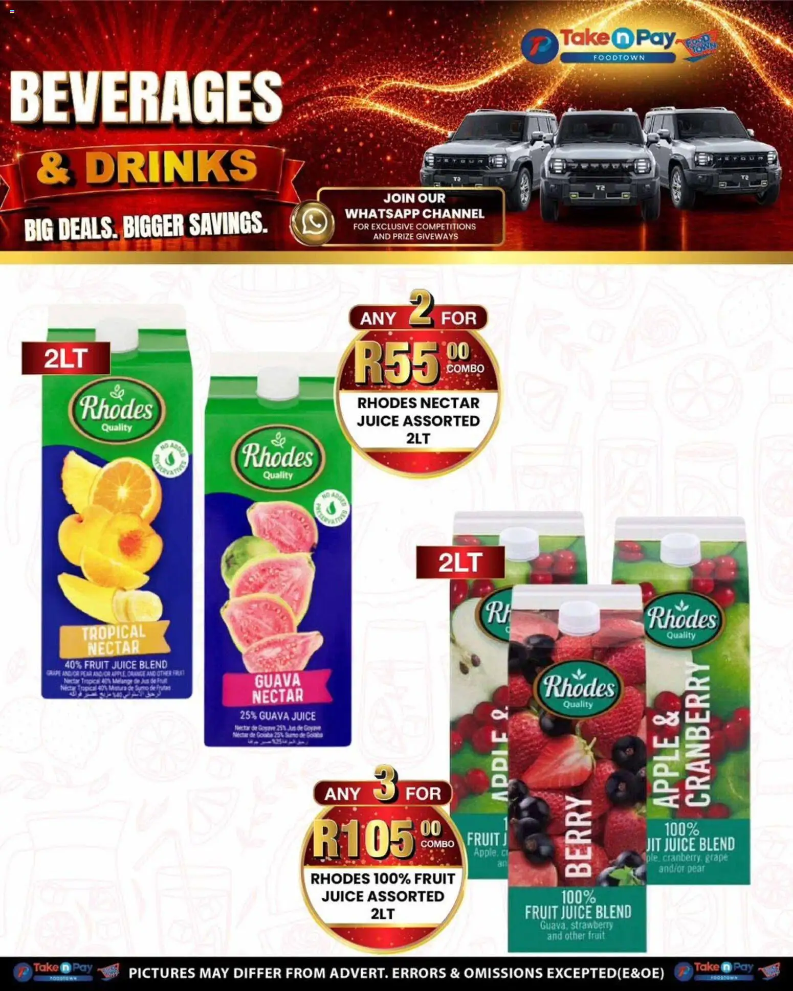 New Take n Pay catalogue – valid from 29/06/2026 | Page: 10 | Products: Cesto para colada, Juice, Fruit