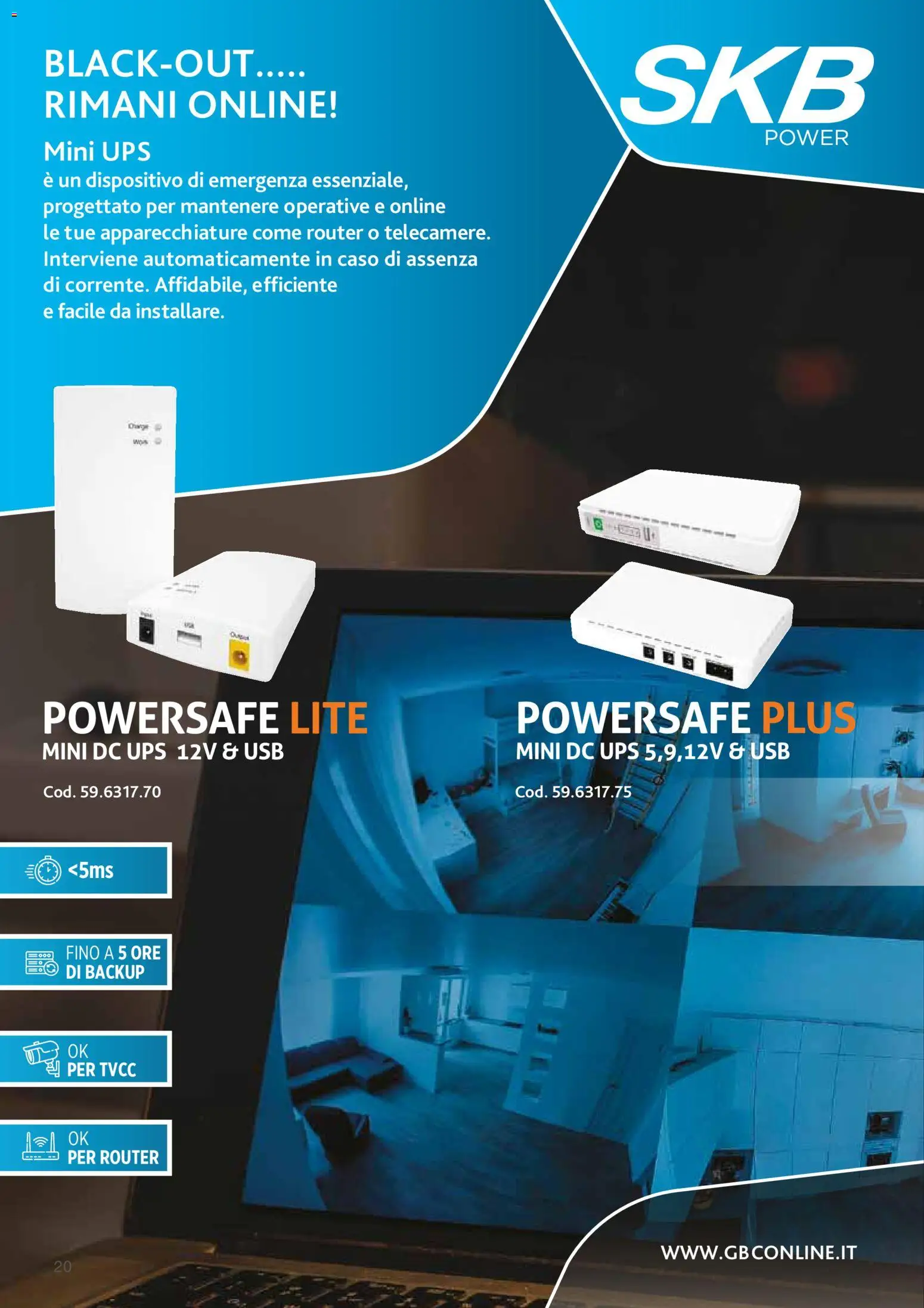 Volantino GBC del 02/07/2026 | Pagina: 20 | Prodotti: Router, USB