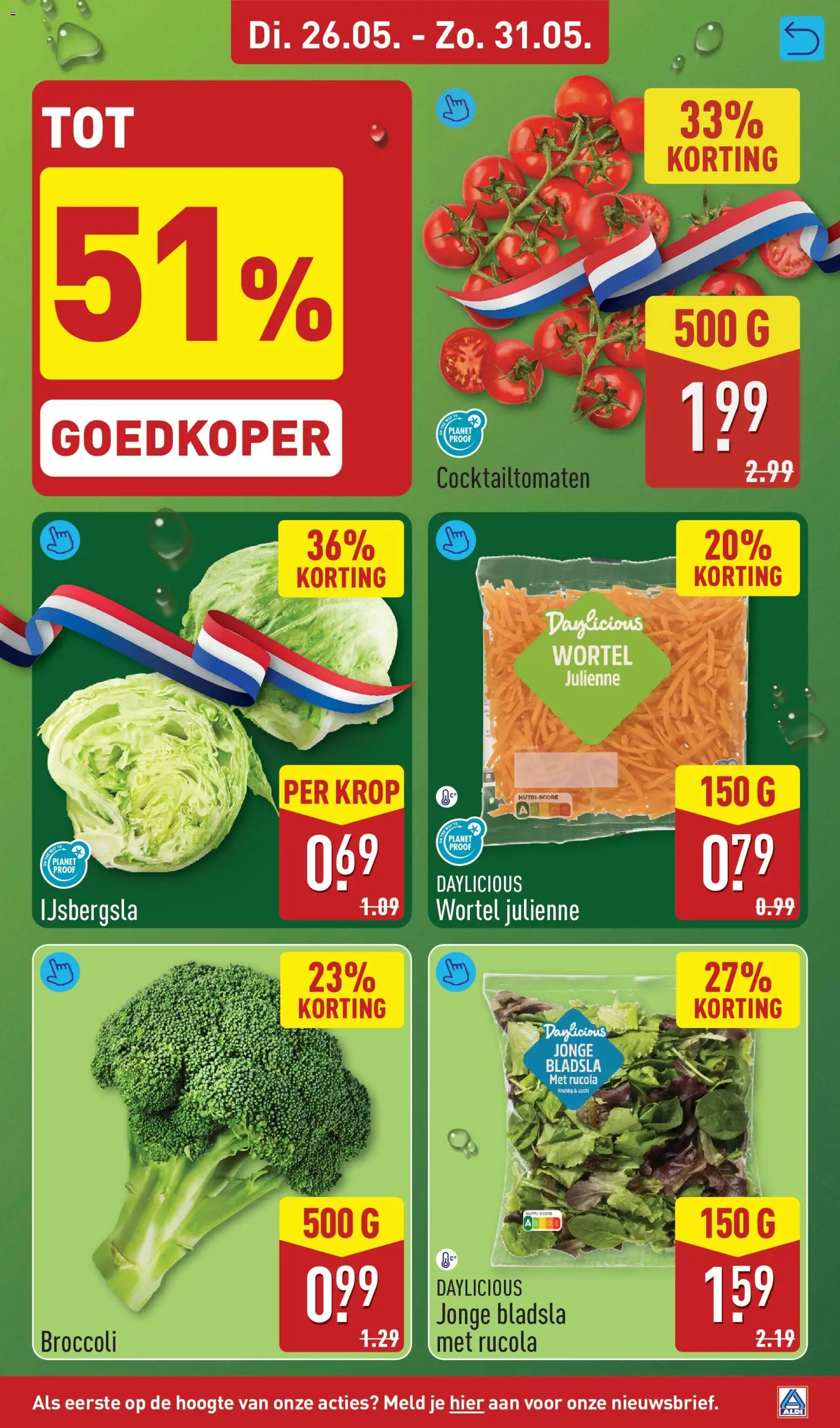 {H1} | Pagina: 5 | Producten: Rucola, Broccoli