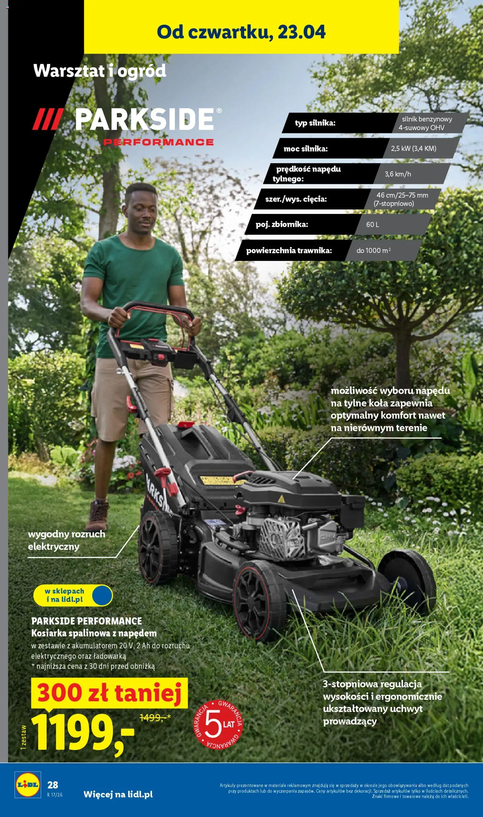 Lidl Polsko katalog od 20.04.2026 | Strana: 40 | Produkty: Parkside, Kola