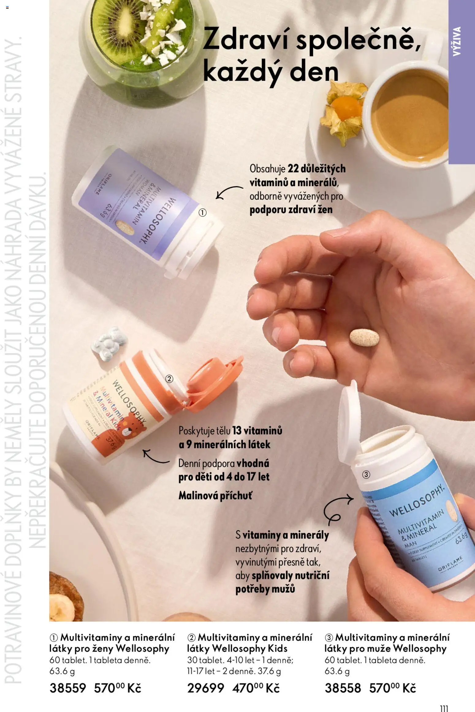 Oriflame katalog č. 06/2026 od 15.04.2026 | Strana: 111 | Produkty: Minerály, Vitamíny