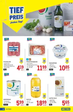 Metro angebote Profi ab 11.06.2026 gültig | Seite: 42 | Produkte: Kaffee, Pizza