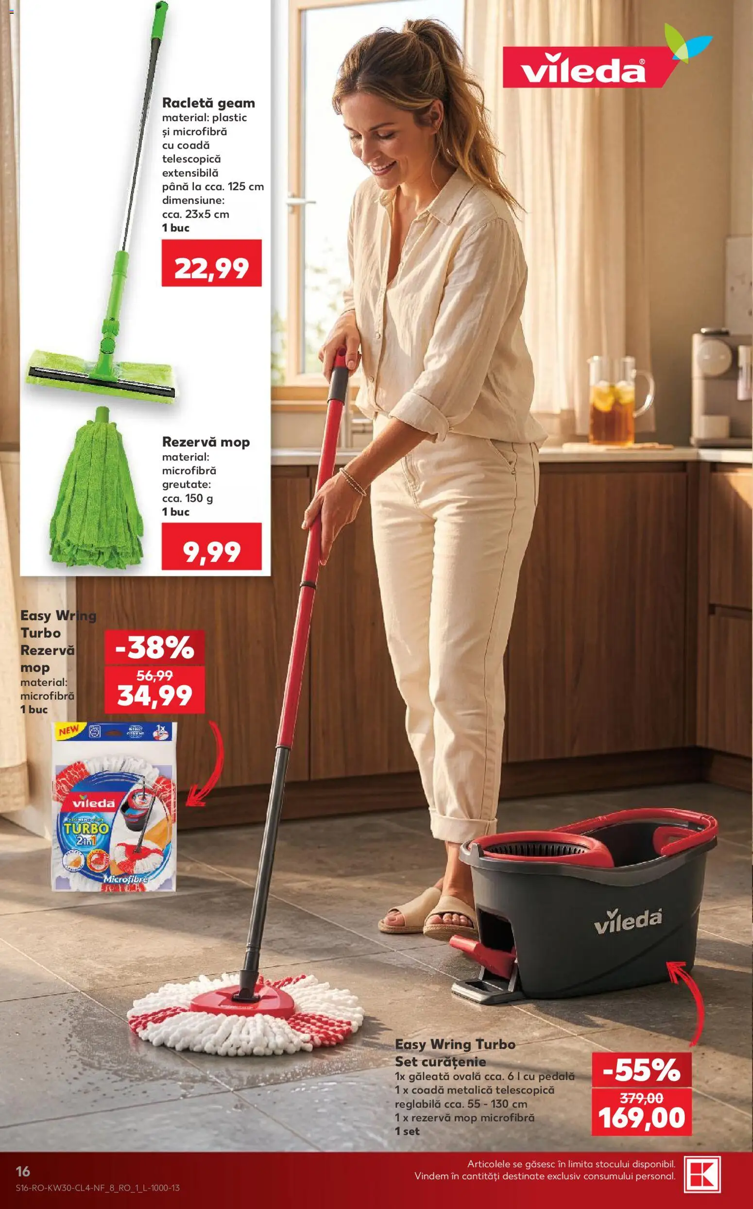 Noul catalog Kaufland – valabil de la 22.07.2026 | Pagină: 16 | Produse: Mop