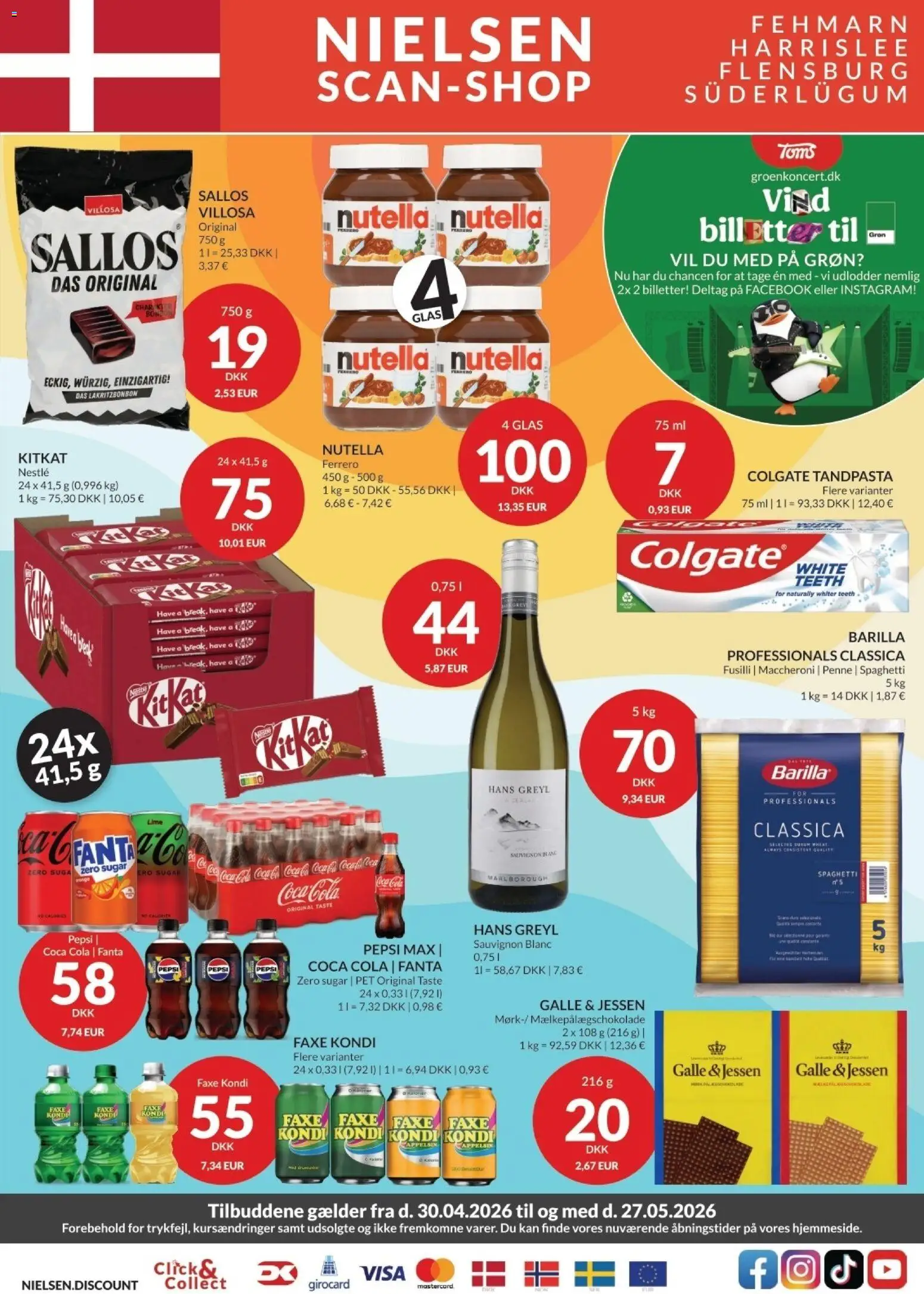 Nielsen Discount tilbudsavis – gyldig fra 30.04.2026 | Side: 1