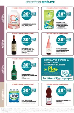 U Express - Prévisualisation de U Express - Ma sélection Carte U avril valide à partir de 07.04.2026 | Page: 12 | Produits: Alcool, Menthe, Liqueur, Peppermint