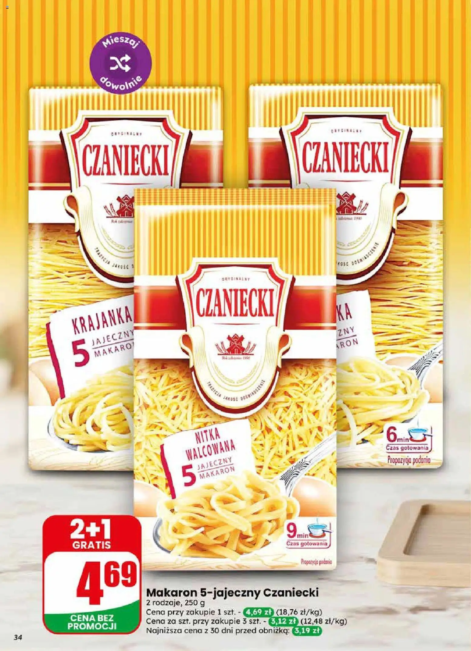 Dino gazetka od 20.05.2026 | Strona: 34 | Produkty: Makaron