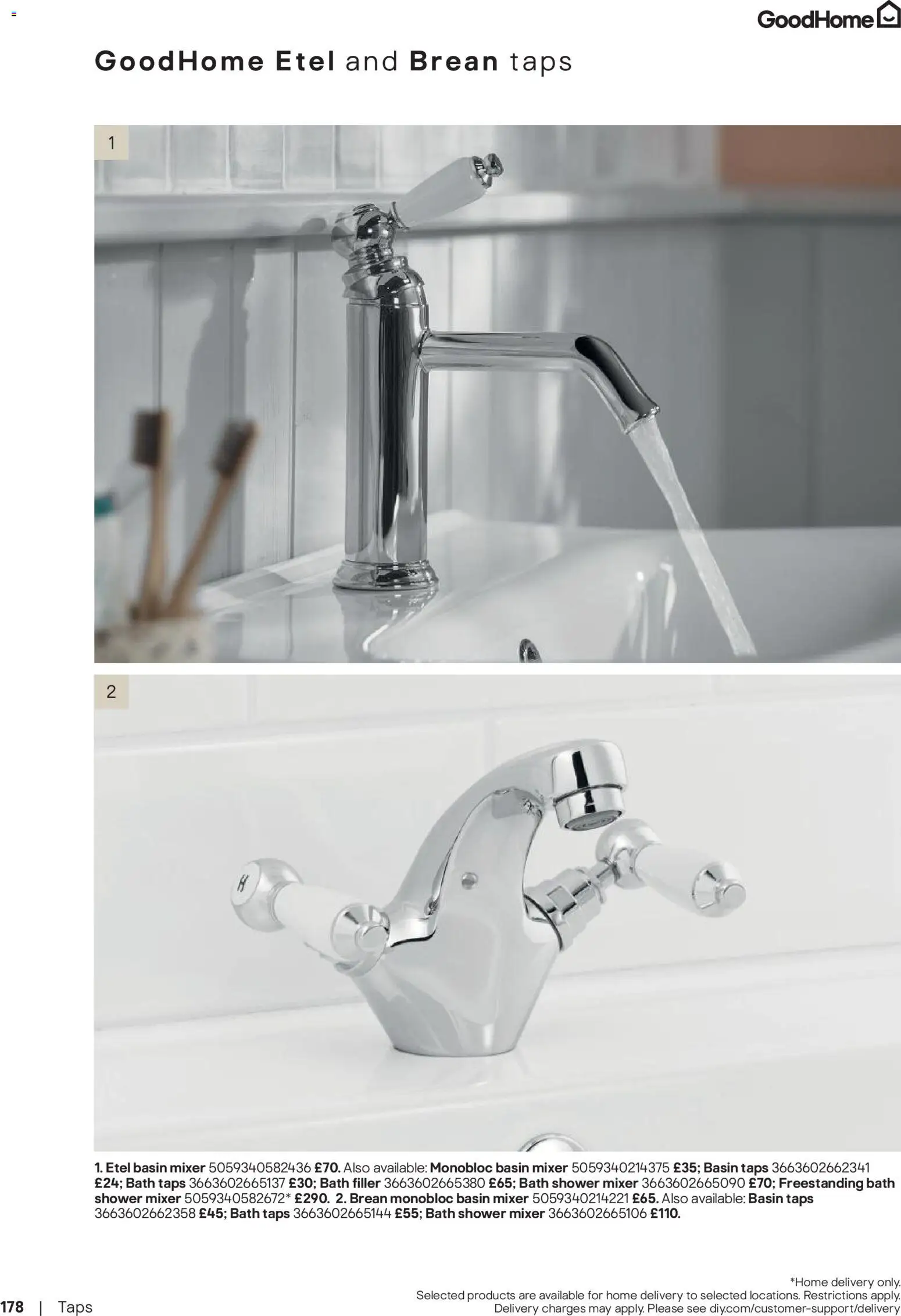 {H1} | Page: 179 | Products: Bath, Shower, Mixer