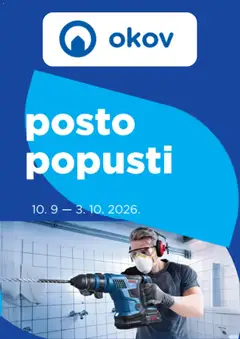 Okov katalog - pregled Okov kataloga - važi od 10.09.2026