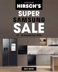 Hirsch's specials catalogue – valid from 23/09/2026