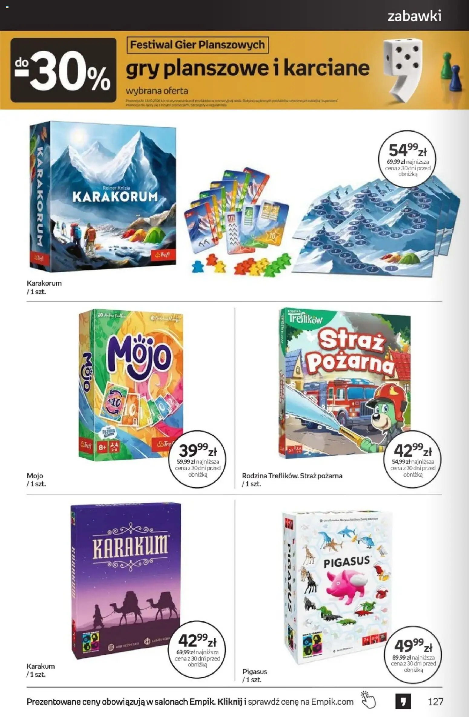 Empik promocje - Tom kultury Zabawki od 23.09.2026 | Strona: 36 | Produkty: Zabawki, Gry planszowe, Gry
