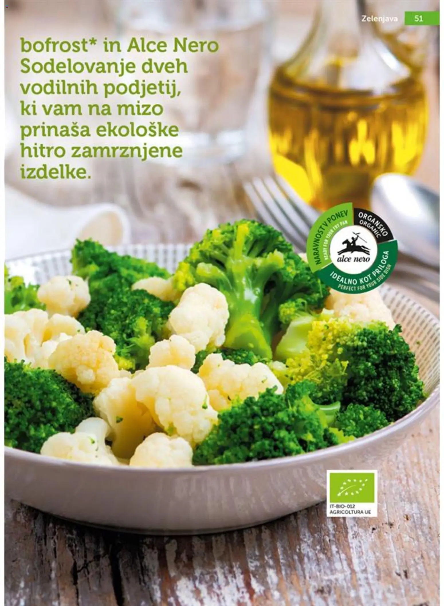 Novi Bofrost katalog ponudbe – veljaven od 01.07.2026 | Stran: 51 | Izdelki: Zelenjava