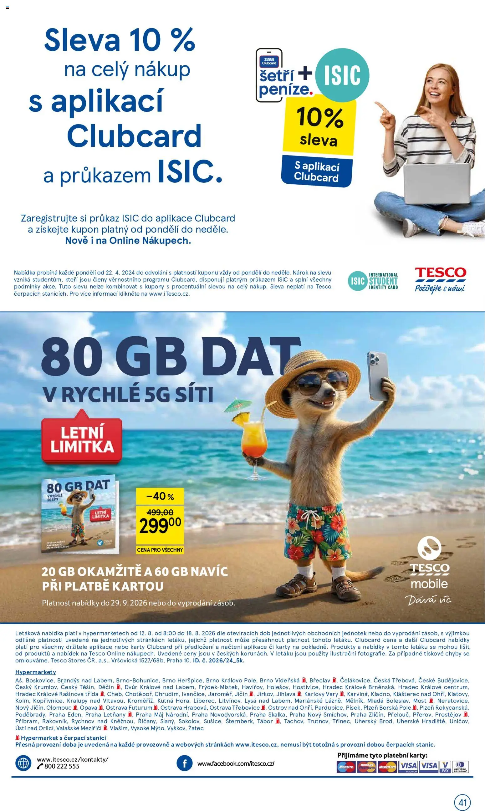 Tesco leták - Hypermarket od 12.08.2026 | Strana: 41
