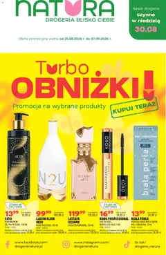 Pogląd oferty "Drogerie Natura gazetka" - ważna od 25.08.2026
