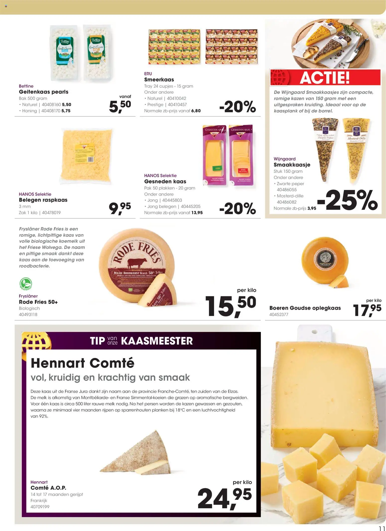 {H1} | Pagina: 11 | Producten: Kaas, Planken, Zwarte Peper, Peper