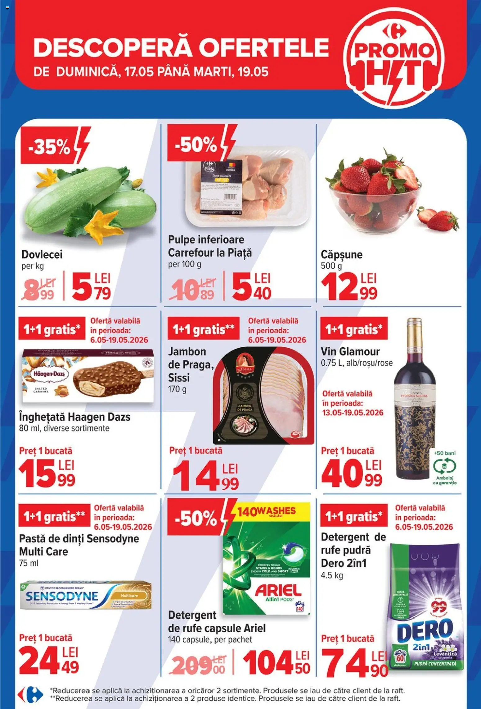 Noul catalog Carrefour – valabil de la 06.05.2026 | Pagină: 6 | Produse: Balsam, Înghețată, Avocado, Scutece