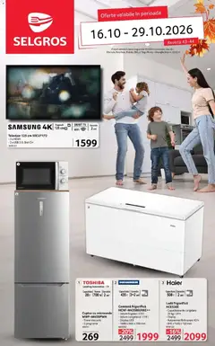 Ofertele Selgros valabile de la 16.10.2026