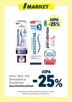 S-market-mainoslehti voimassa 26/08/2026 alkaen