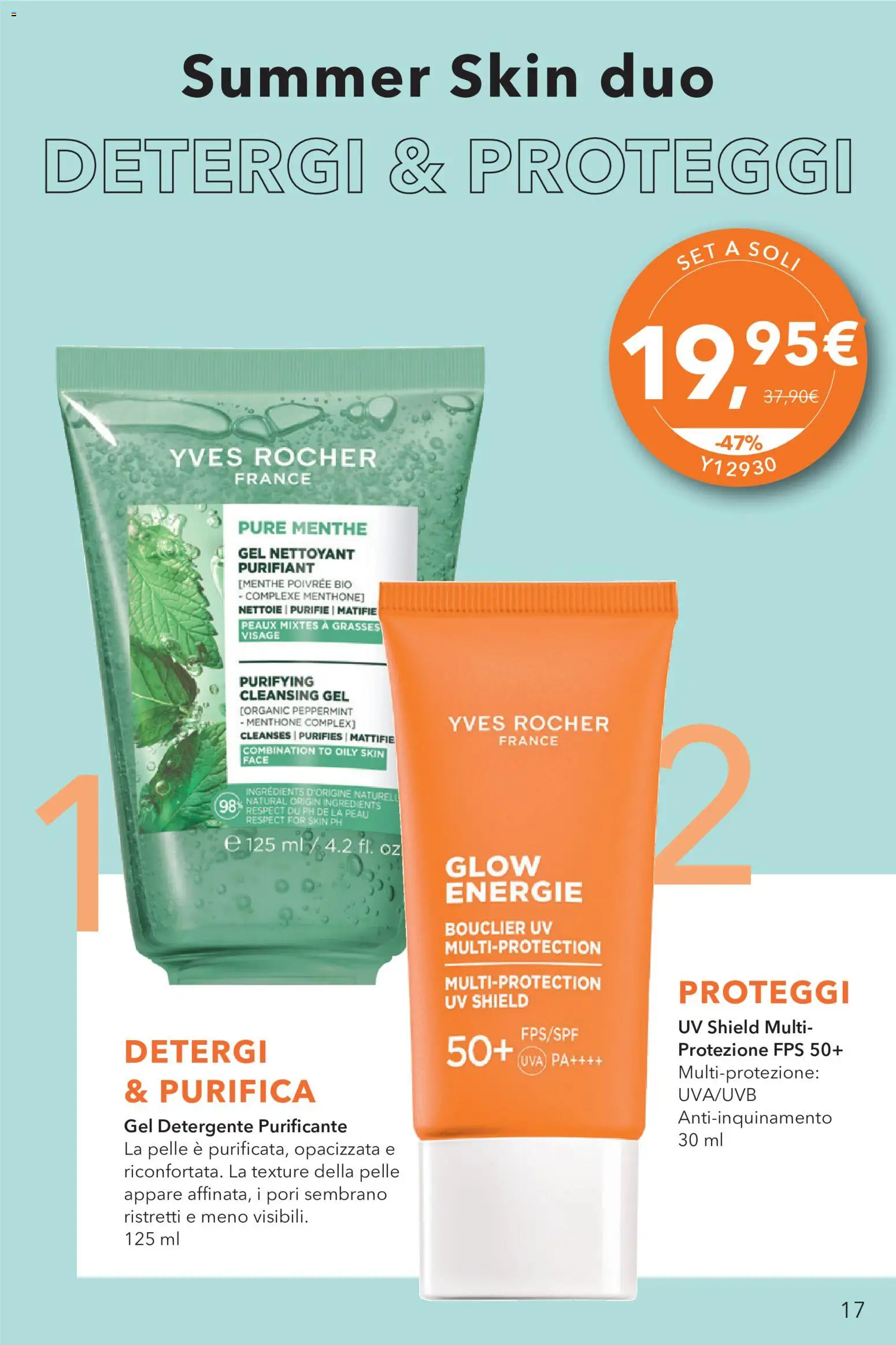 Volantino Yves Rocher del 31/07/2026 | Pagina: 17