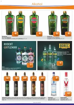 KON - RAD leták platný od 01.09.2026 | Strana: 14 | Produkty: Borovička, Gin, Vodka, Alkohol