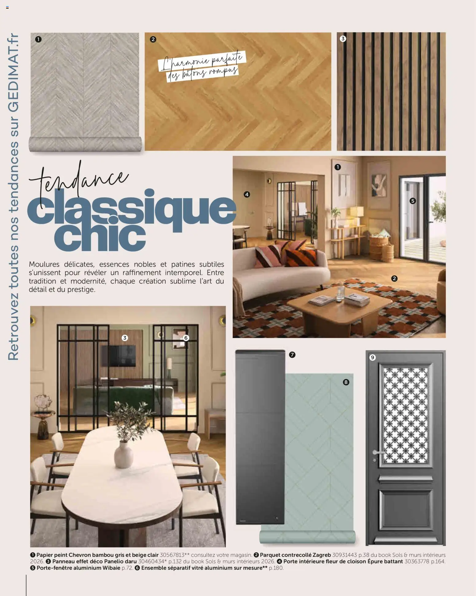 {H1} | Page: 13 | Produits: Porte, Parquet, Papier peint