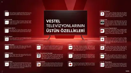 10.03.2026 tarihinden itibaren geçerli olan Vestel kataloğu önizlemesi | Sayfa: 3 | Ürünler: TV, Televizyon, Ses, Oyun