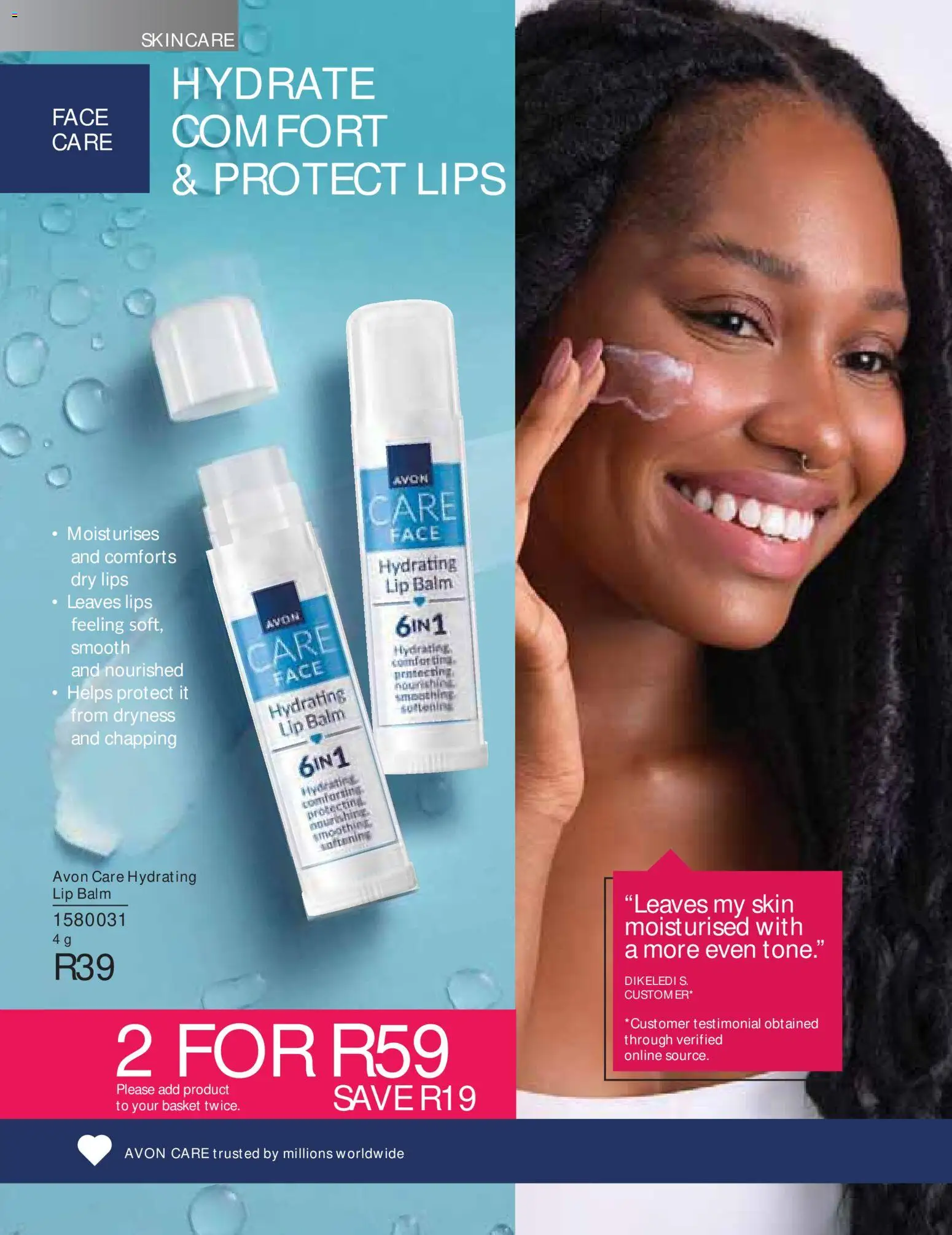 New Avon catalogue – valid from 01/09/2026 | Page: 106 | Products: Basket, Lip balm