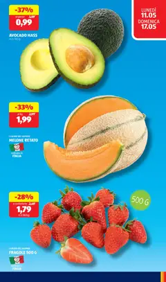 Anteprima del volantino FRAGOLE 500 G, Fragole 500 G, I COLORI DEL SAPORE, coltivate in ITALIA valido a partire dal 11.05.2026 | Pagina: 9