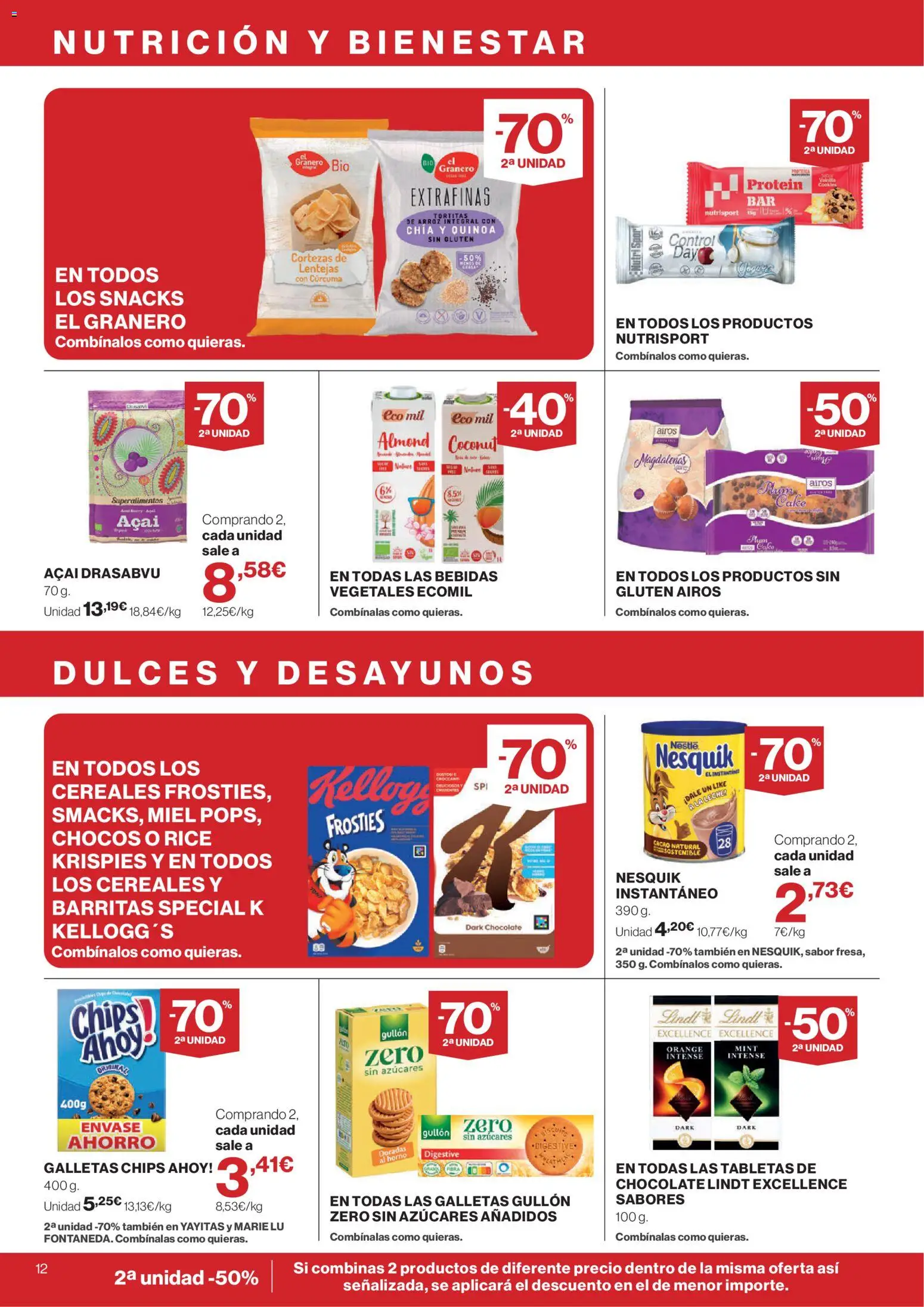 Supercor Canarias │ válido desde el 30/07/2026 | Página: 12 | Productos: Chocolate, Κεραία, Magdalenas, Horno