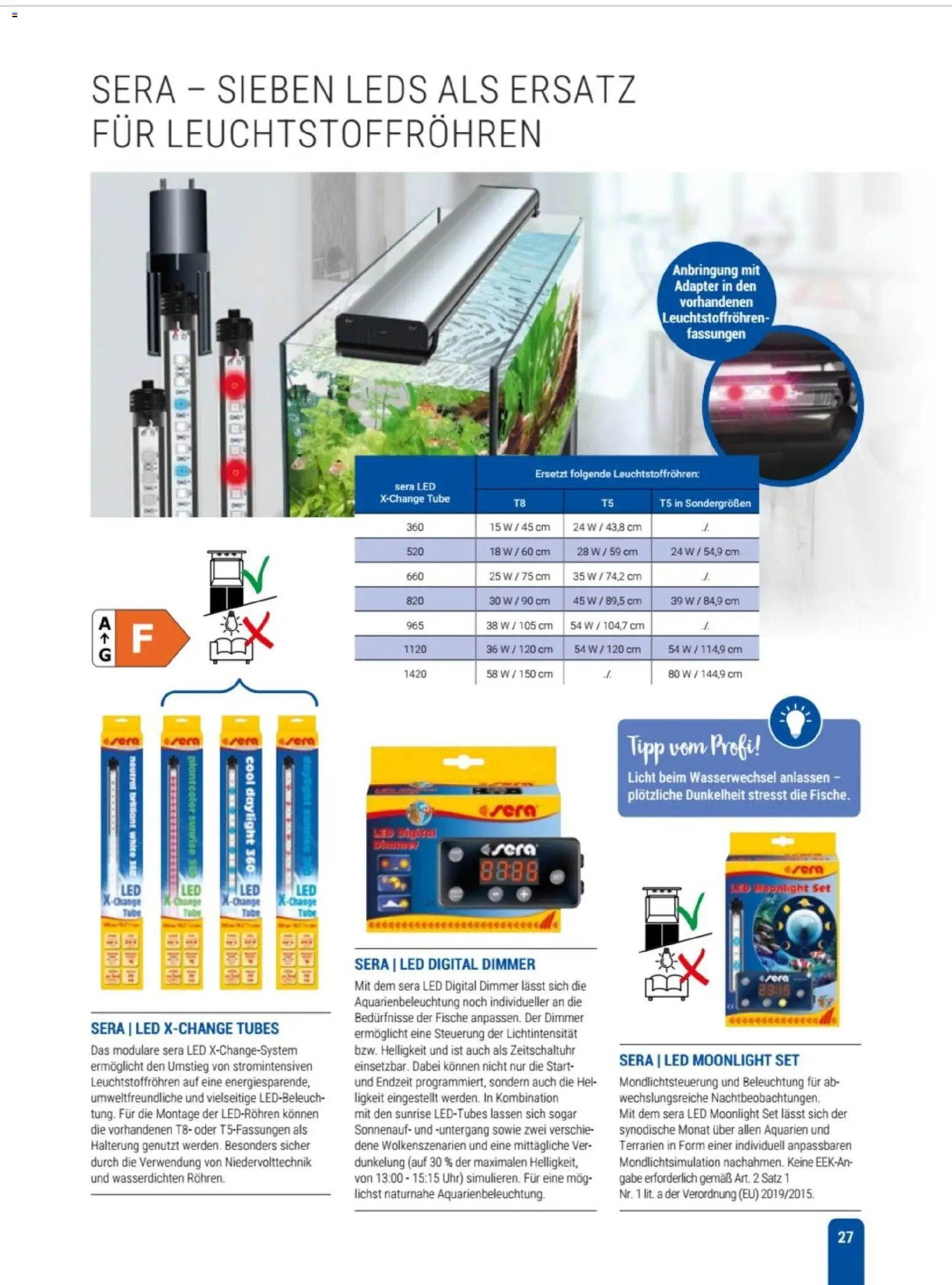 zookauf Themenkatalog Aqua – gültig ab 01.10.2026 | Seite: 27 | Produkte: Adapter, Uhr