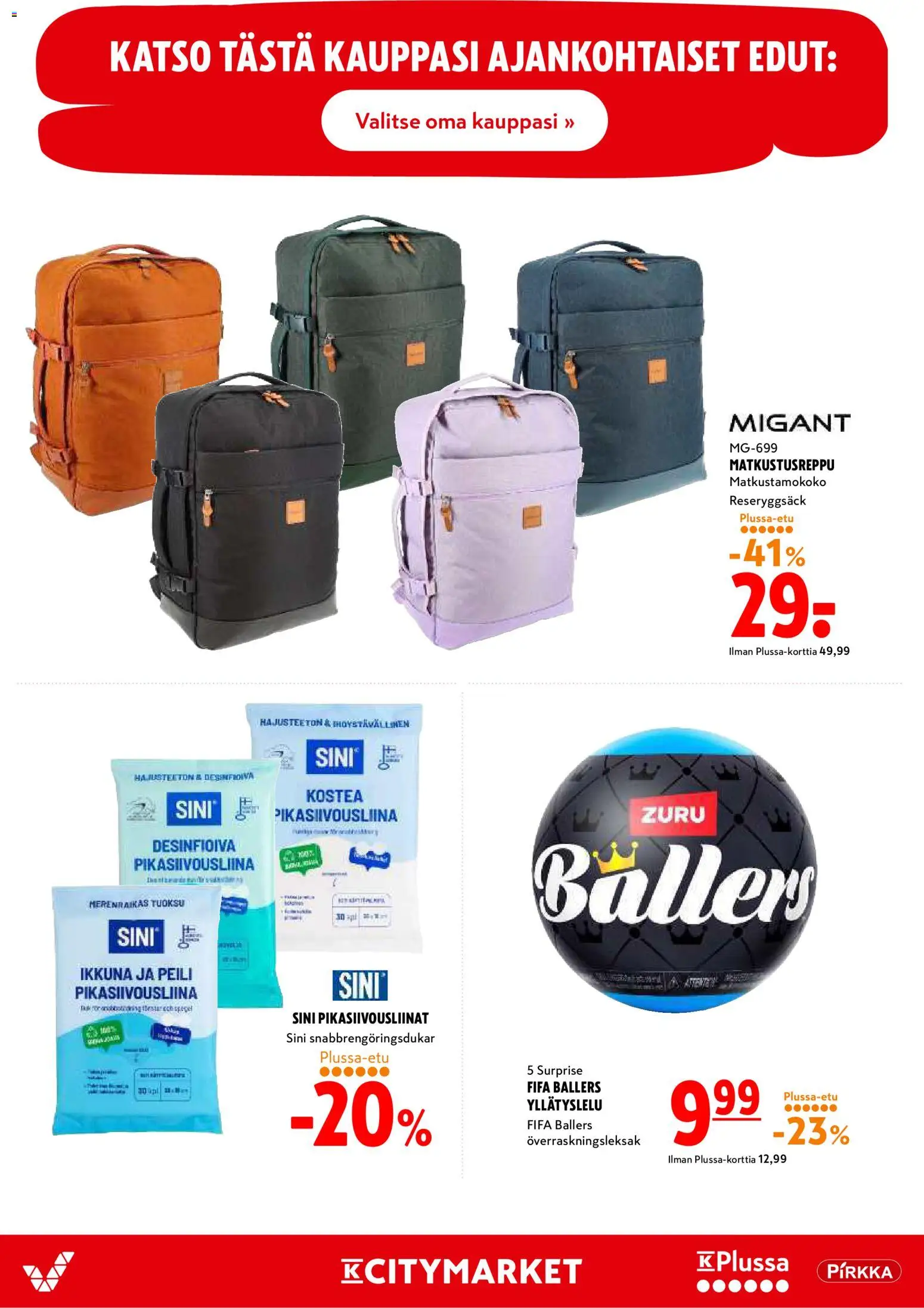 K-Citymarket tarjoukset – voimassa 08.06.2026 alkaen | Sivu: 19 | Tuotteet: Tuoksu, Peili