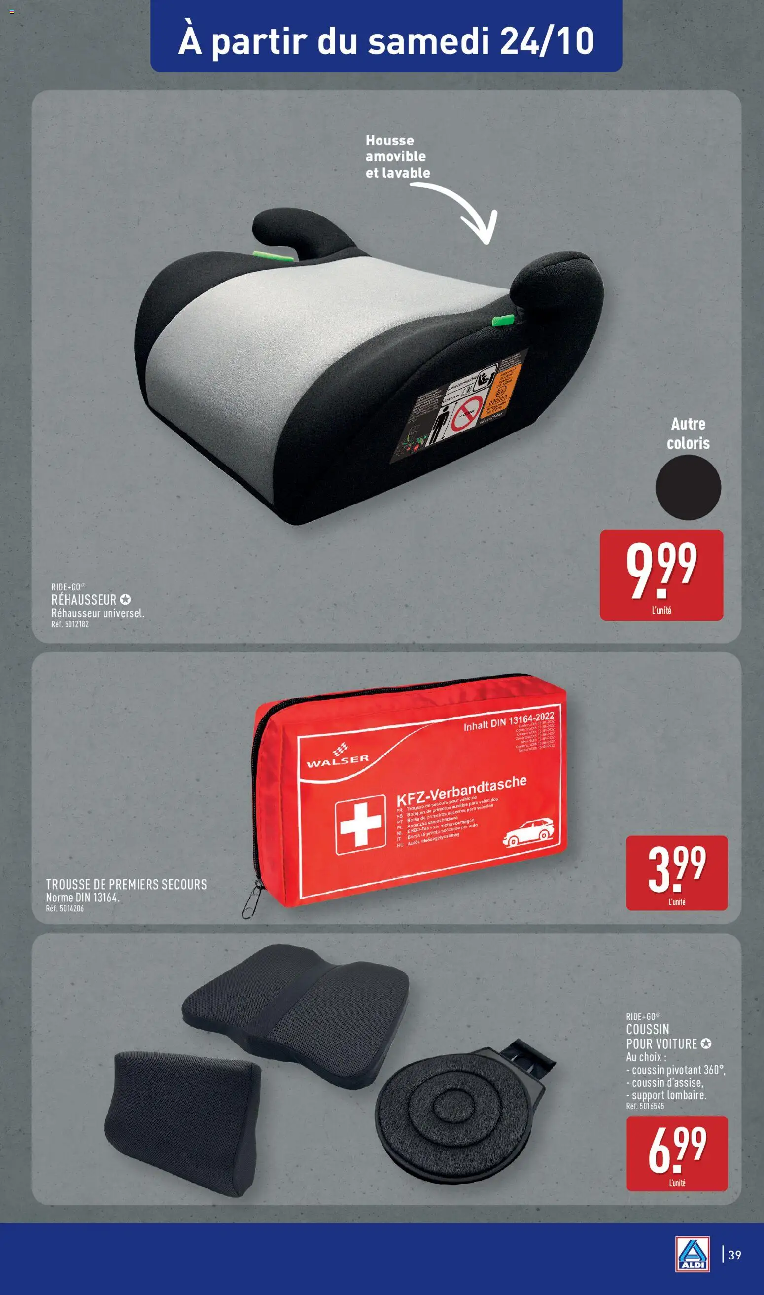 {H1} | Page: 41 | Produits: Trousse de secours, Rehausseur