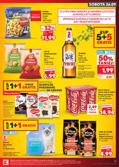 Pogląd oferty "WSZYSTKIE SŁODYCZE PAKOWANE MARKI DR GERARD, Mieszaj dowolnie" - ważna od 24.09.2026 | Strona: 19