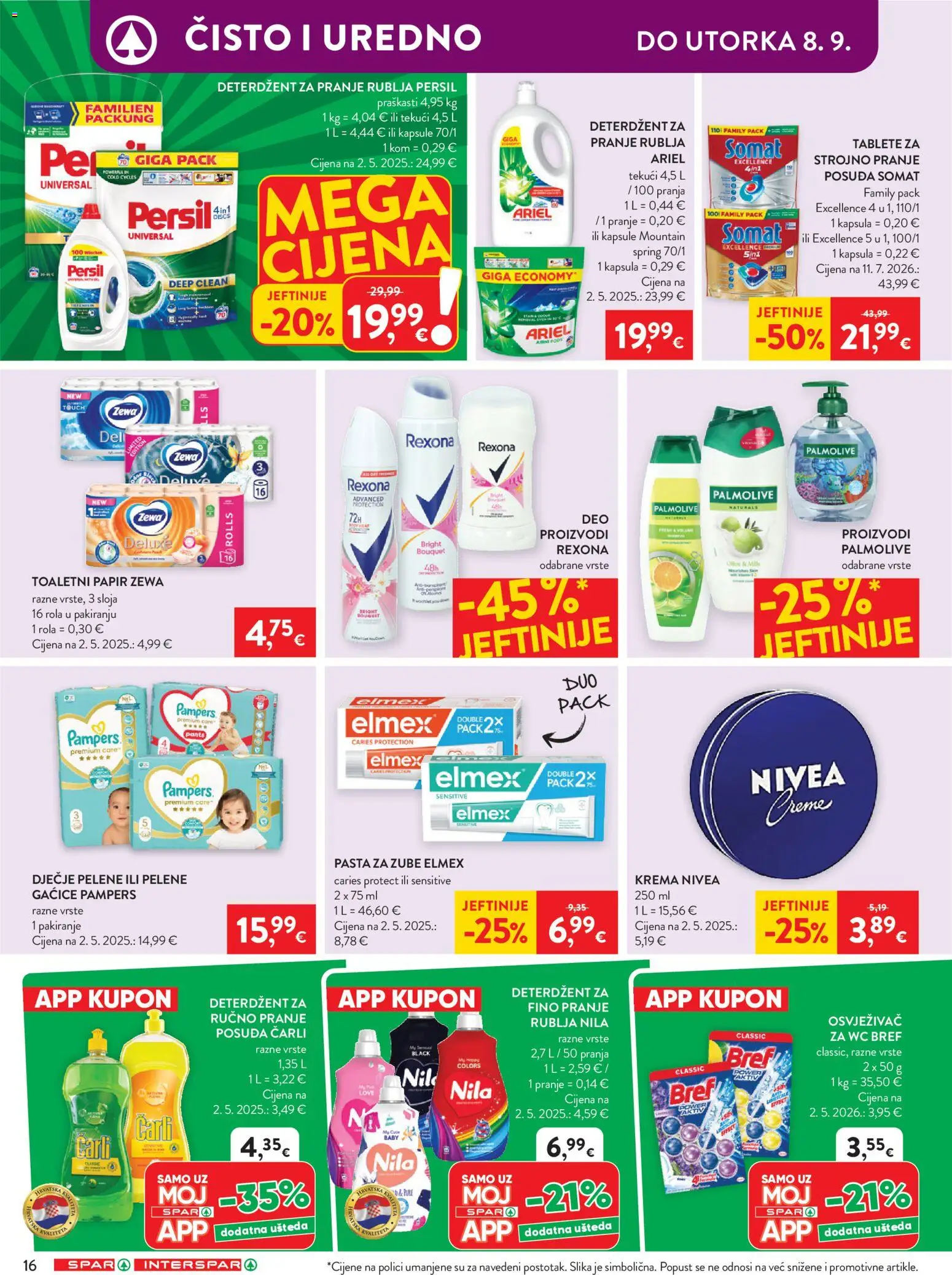Interspar katalog | vrijedi od 02.09.2026 | Stranica: 25 | Proizvodi: Pasta za zube, Krema, Pasta, Nivea