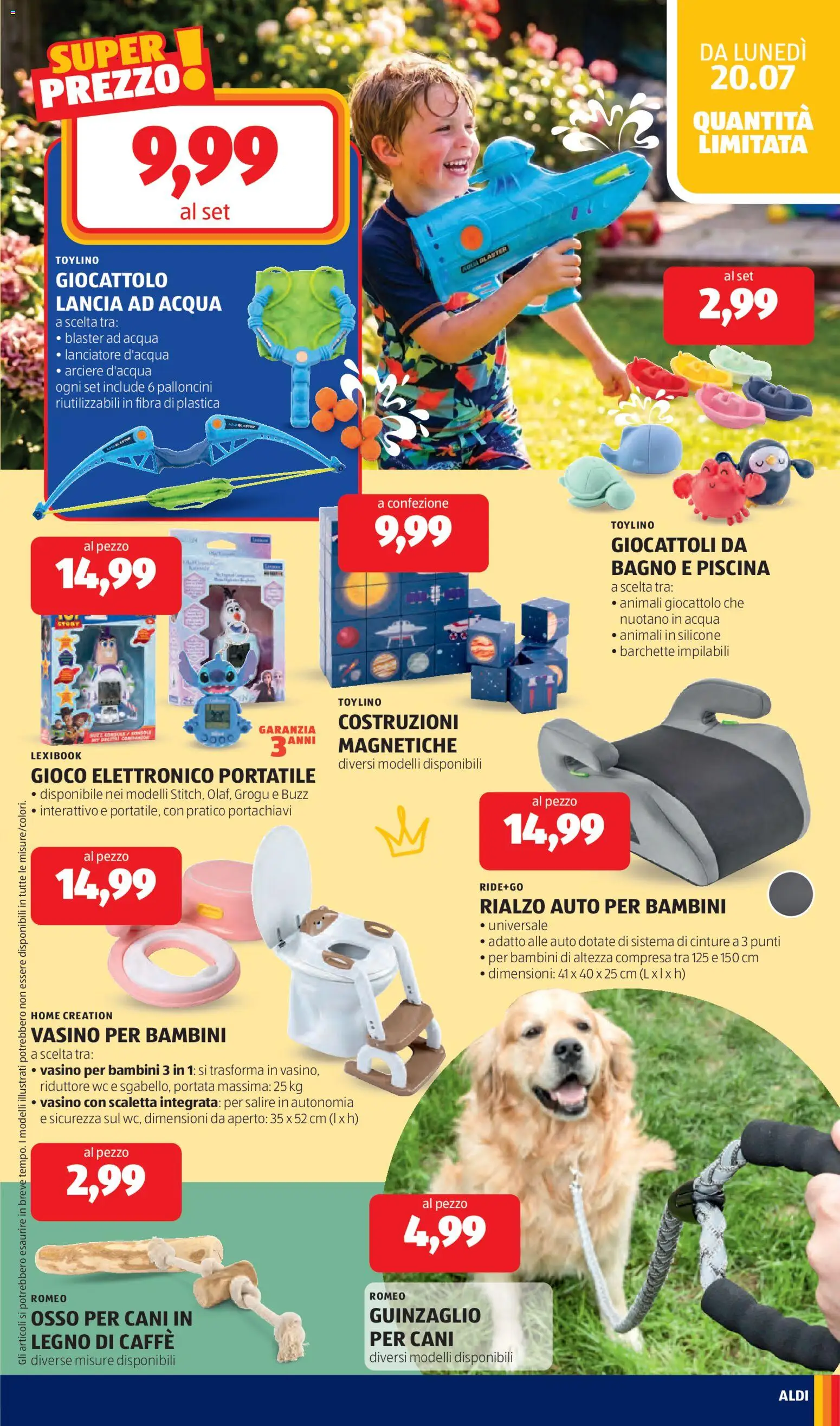 Volantino Aldi del 20/07/2026 | Pagina: 31 | Prodotti: Scaletta, Piscina, WC, Bagno