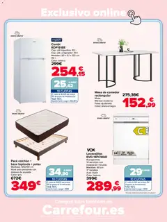 Vista previa Mesa de comedor rectangular, Metal Mármol moderno Patas ajustables Color: blanco/negro válido desde el 16/07/2026 | Página: 16 | Productos: Colchon, Combi, Bandeja, Mesa