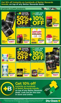 Dis-Chem specials catalogue – valid from 11/08/2026 | Page: 25 | Products: Protein, Supplements