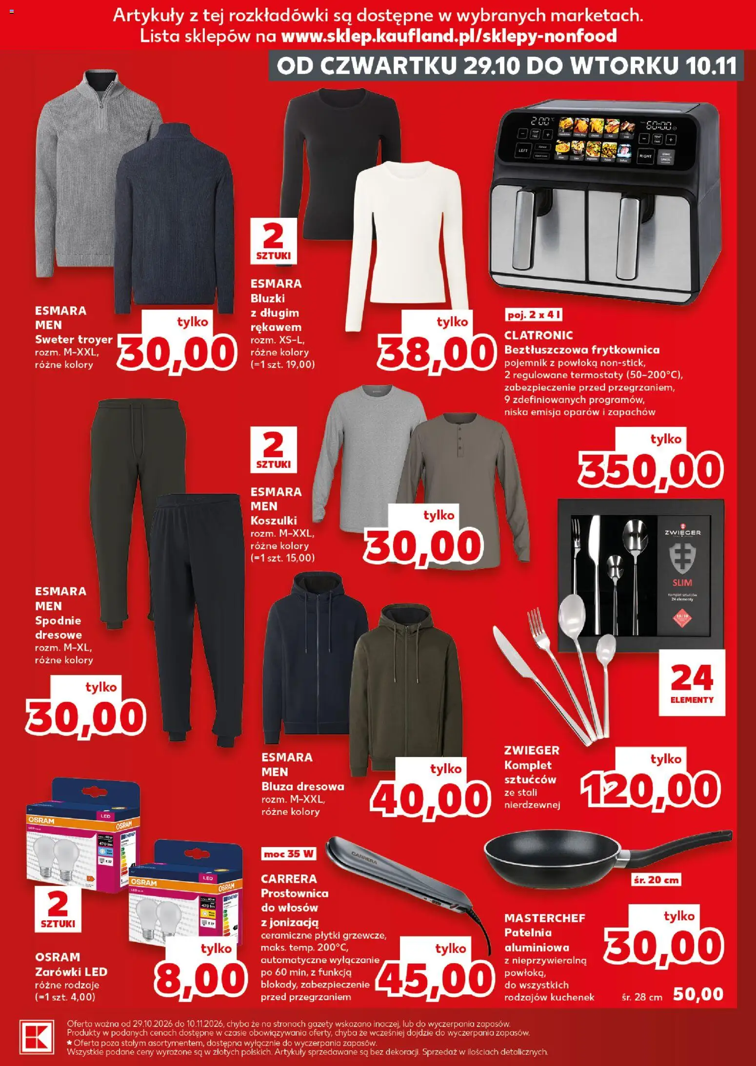 Kaufland Polsko leták - Złap okazje od 29.10.2026 | Strana: 9 | Produkty: LED